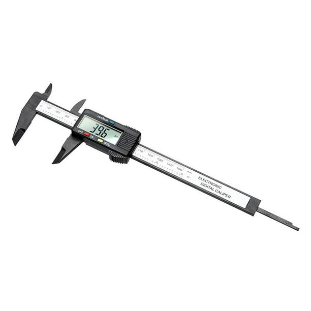 150mm LCD Digital Electronic Carbon Fiber Vernier Caliper Gauge Micrometer Scale 150mm LCD Digital Electronic Carbon Fiber Vernier Caliper Gauge Micrometer Scale